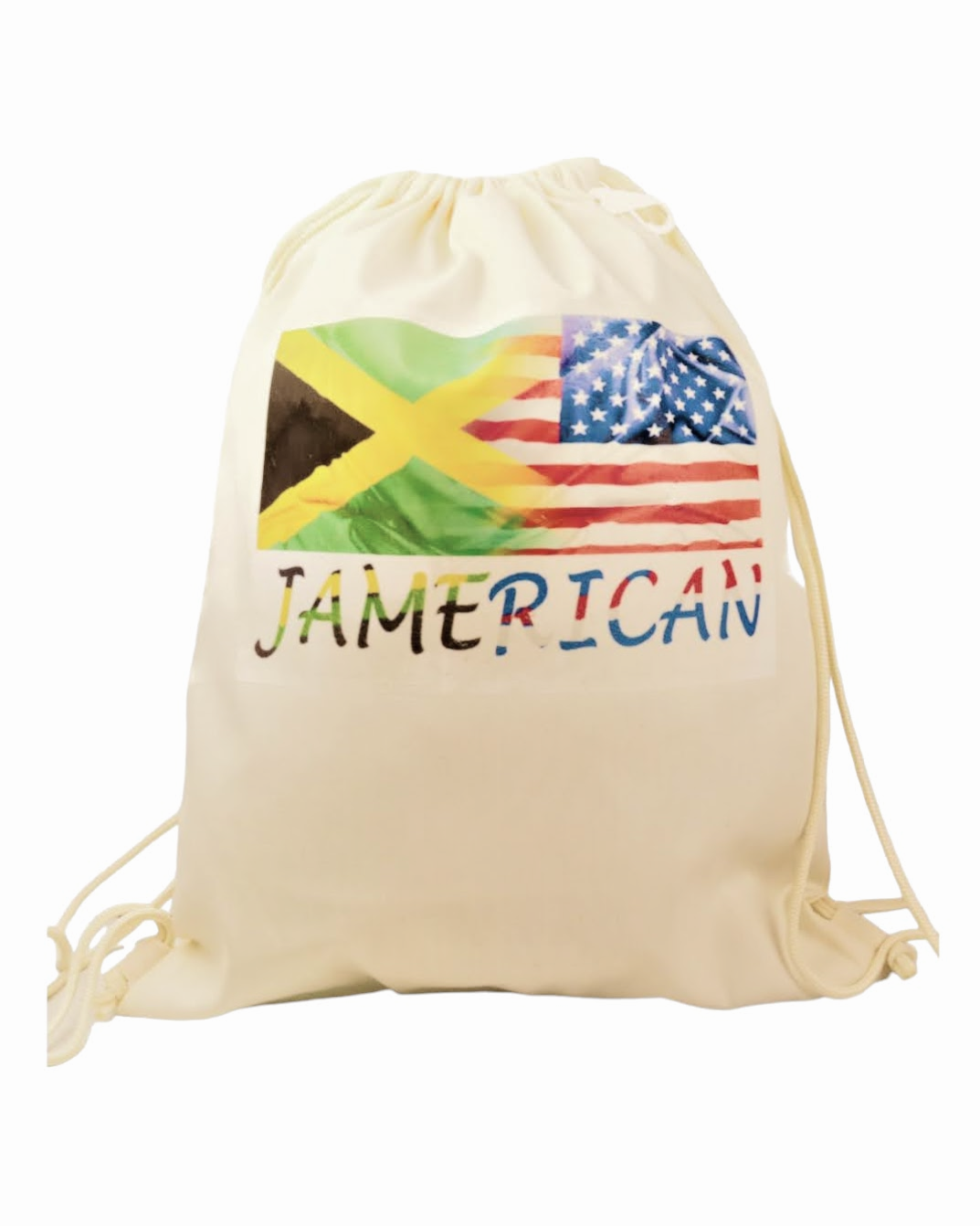 Cotton Drawstring Backpack